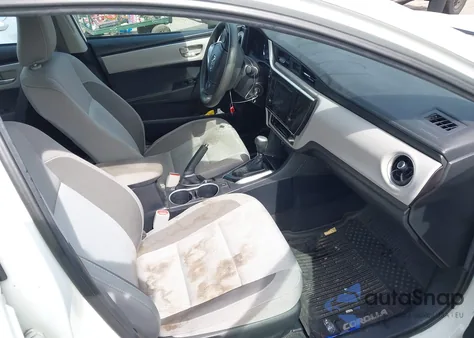 2018 Toyota Corolla Le из США, поврежденный, VIN 2T1BURHE2JC115000